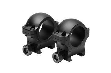 Image of VISM 30mm Hunter Rifle Scope Rings/0.9In Height, Black VR30H09