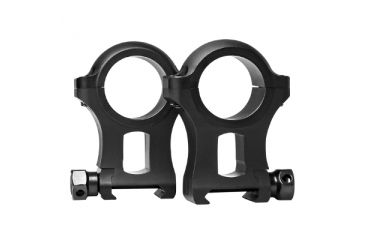 Image of VISM 30mm Hunter Rifle Scope Rings/1.5In Height, Black VR30H15