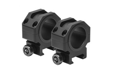 Image of VISM 30mm Tactical Rings/0.9In Height, Black VR30T09