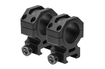 Image of VISM 30mm Tactical Rings/1.1In Height, Black VR30T11