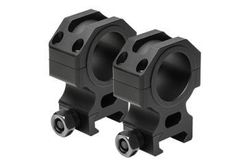 Image of VISM 30mm Tactical Rings/1.3In Height, Black VR30T13