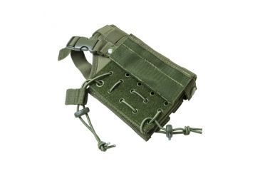 Image of Vism Ambidextrous Modular Molle Holster/Green CVHOL2953G