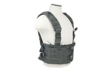 Image of VISM AR Chest Rig, Urban Gray, 11in. W x 2in. H x 19in. D 196635