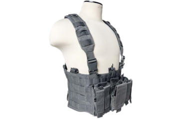 Image of VISM AR &amp; Pistol Mags Chest Rig, Urban Gray, CVARPCR3031U