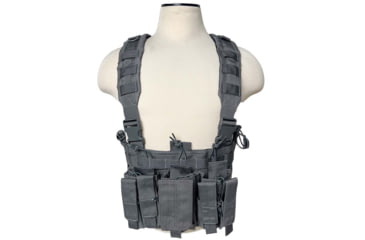 Image of VISM AR &amp; Pistol Mags Chest Rig, Urban Gray, CVARPCR3031U