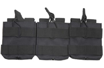 Image of VISM AR10/ M1A/ FAL Triple Mag Pouch, Black, CV3083MP3042B