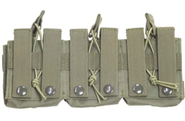 Image of VISM AR10/ M1A/ FAL Triple Mag Pouch, Green, CV3083MP3042G