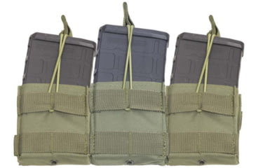Image of VISM AR10/ M1A/ FAL Triple Mag Pouch, Green, CV3083MP3042G