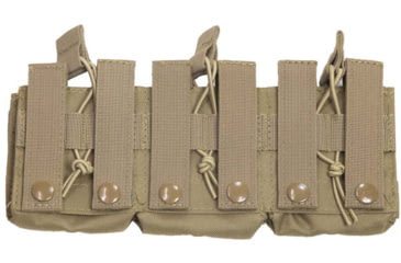 Image of VISM AR10/ M1A/ FAL Triple Mag Pouch, Tan, CV3083MP3042T