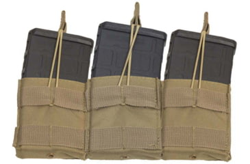Image of VISM AR10/ M1A/ FAL Triple Mag Pouch, Tan, CV3083MP3042T