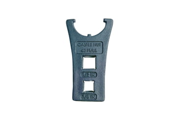 Image of VISM AR15 Castle Nut Crows Foot Tool, Black, VTARCFLWR
