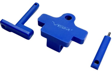 Image of VISM Front Receiver Pin Tools, AR15, Blue Polymer, Steel, VTARFRP