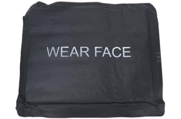 Image of VISM Black Outer Carrier Vest w/Four Level IIIA Ballistic panels, Small, Black, BSO3AVBS