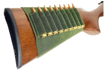 Image of VISM ButtStock Rifle Cartridge Holder, Green, CVSRC2993G