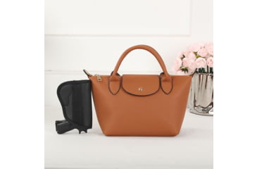 Image of VISM BW0827 PU Leather Purse, Brown, BW0827BR