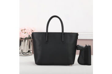 Image of VISM BW1160 PU Leather Purse, Black, BW1160B