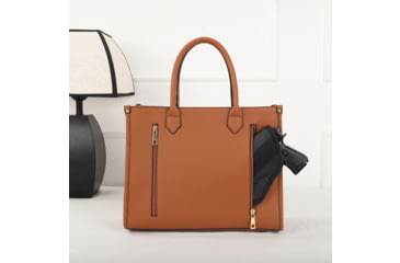 Image of VISM BW1218 PU Leather Purse, Brown, BW1218BR