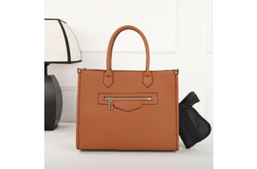 Image of VISM BW1218 PU Leather Purse, Brown, BW1218BR