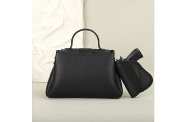 Image of VISM BW2306 PU Leather Purse, Black, BW2306B