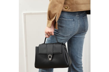 Image of VISM BW2306 PU Leather Purse, Black, BW2306B