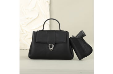 Image of VISM BW2306 PU Leather Purse, Black, BW2306B