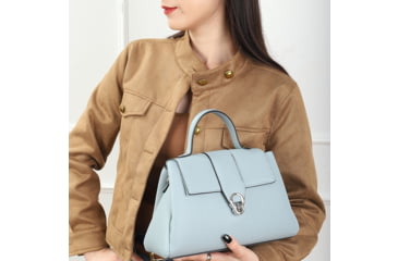 Image of VISM BW2306 PU Leather Purse, Blue, BW2306BL