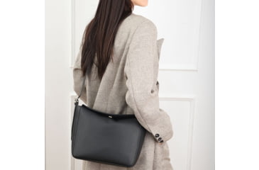 Image of VISM BW2382 PU Leather Purse, Black, BW2382B