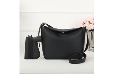 Image of VISM BW2382 PU Leather Purse, Black, BW2382B