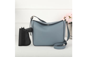 Image of VISM BW2382 PU Leather Purse, Blue, BW2382BL