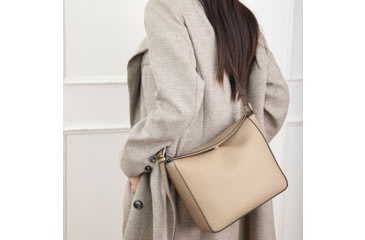 Image of VISM BW2382 PU Leather Purse, Tan, BW2382T