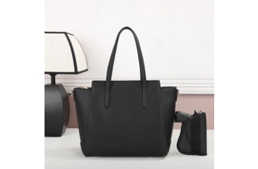 Image of VISM BW2810 PU Leather Purse, Black, BW2810B