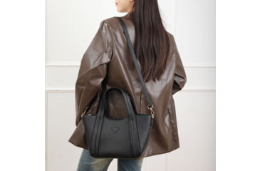 Image of VISM BW3802 PU Leather Purse, Black, BW3802B