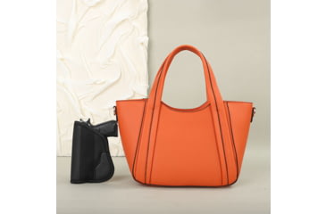 Image of VISM BW3802 PU Leather Purse, Orange, BW3802OR