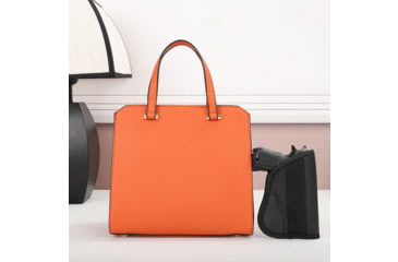 Image of VISM BW5520 PU Leather Purse, Orange, BW5520OR