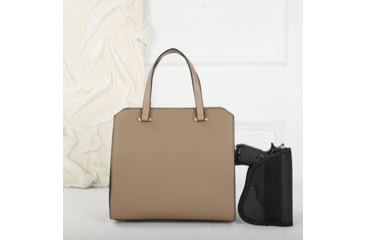 Image of VISM BW5520 PU Leather Purse, Tan, BW5520T