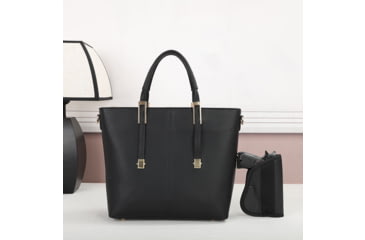 Image of VISM BW6850 PU Leather Purse, Black, BW6850B