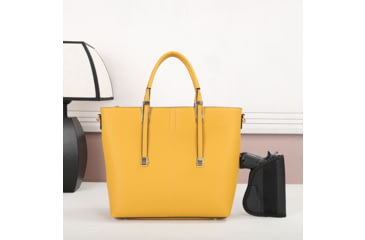 Image of VISM BW6850 PU Leather Purse, Yellow, BW6850Y