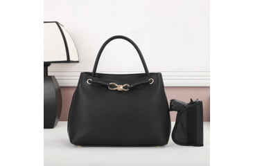 Image of VISM BW855 PU Leather Purse, Black, BW855B