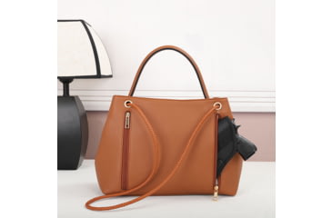 Image of VISM BW855 PU Leather Purse, Brown, BW855BR