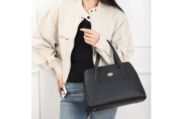 Image of VISM BW8803 PU Leather Purse, Black, BW8803B