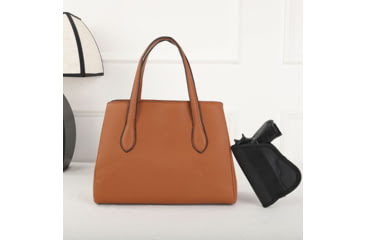 Image of VISM BW8803 PU Leather Purse, Brown, BW8803BR