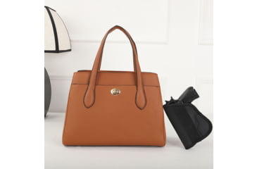 Image of VISM BW8803 PU Leather Purse, Brown, BW8803BR