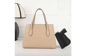 Image of VISM BW8803 PU Leather Purse, Tan, BW8803T