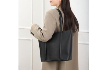 Image of VISM BW8808 PU Leather Purse, Black, BW8808B