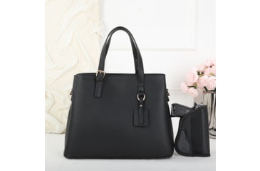 Image of VISM BW8866 PU Leather Purse, Black, BW8866B