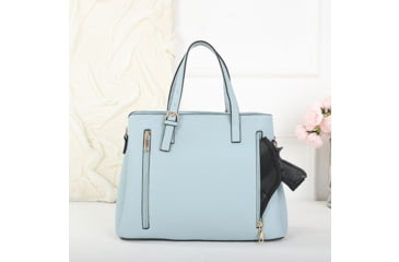Image of VISM BW8866 PU Leather Purse, Blue, BW8866BL