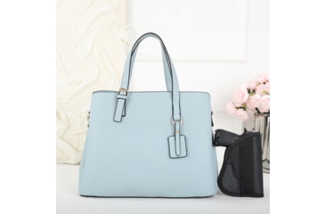 Image of VISM BW8866 PU Leather Purse, Blue, BW8866BL