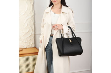 Image of VISM BW8868 PU Leather Purse, Black, BW8868B