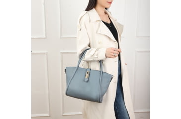 Image of VISM BW8868 PU Leather Purse, Blue, BW8868BL