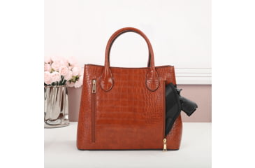 Image of VISM BW8903 PU Leather Purse, Brown, BW8903BR